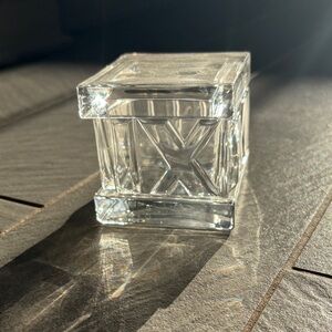 Tiffany and Co Crystal box “Atlas” style